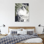 Tropische cycloon Jokwe in het Mozambikaanse kanaa Canvas Afdruk (Insitu (Slaapkamer))