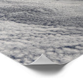 Tropische cycloon Melanie uit Australië Poster (Hoek)