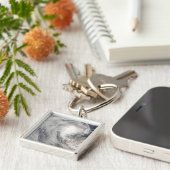 Tropische cycloon Melanie uit Australië Sleutelhanger (Zijkant)