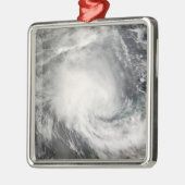 Tropische cycloon Nicholas nadert Australië Metalen Ornament (Links)