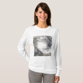 Tropische cycloon Nicholas nadert Australië T-shirt (Voorkant volledig)