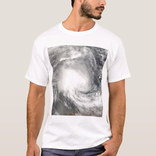 Tropische cycloon Nicholas nadert Australië T-shirt (Voorkant)