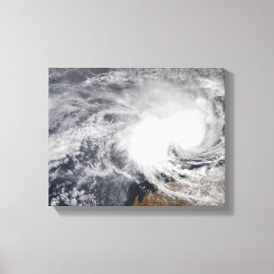 Tropische cycloon Nicholas uit Australië Canvas Afdruk