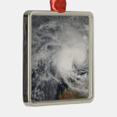 Tropische cycloon Nicholas uit Australië Metalen Ornament (Rechts)