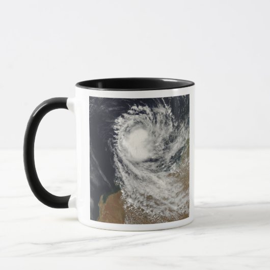 Tropische cycloon Ophelia uit Australië Mok (Links)