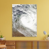 Tropische cycloon Paul over Australië 2 Canvas Afdruk (Insitu (Woonkamer))