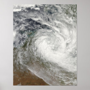 Tropische cycloon Paul over Australië 2 Poster