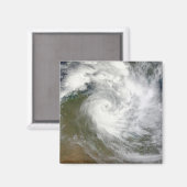 Tropische cycloon Paul over Australië Magneet (Voorkant / Achterkant)