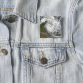 Tropische cycloon Paul over Australië Vierkante Button 5,1 Cm (In situ)