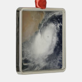 Tropische cycloon Phet in het Arabische Zee Metalen Ornament (Rechts)