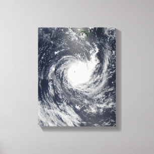 Tropische cycloon Wilma Canvas Afdruk