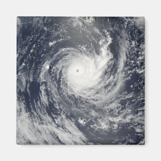 Tropische cycloon Wilma Magneet (Voorkant)