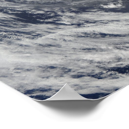 Tropische cycloon Wilma Poster (Hoek)