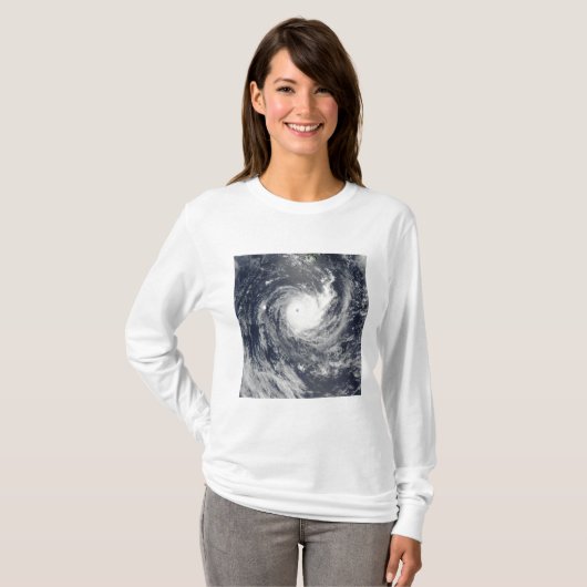 Tropische cycloon Wilma T-shirt (Voorkant volledig)