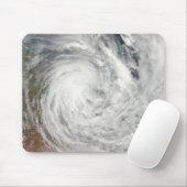 Tropische cycloon Yasi over Australië 2 Muismat (Met muis)