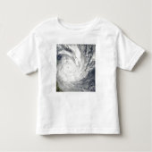 Tropische cycloon Yasi over Australië Kinder Shirts (Voorkant)