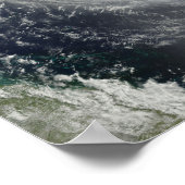 Tropische cycloon Yasi Poster (Hoek)