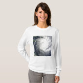 Tropische cycloon Yasi T-shirt (Voorkant volledig)