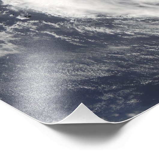 Tropische cycloonen Eric en Fanele 2 Foto Afdruk (Hoek)