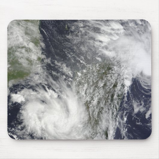 Tropische cycloonen Eric en Fanele Muismat (Voorkant)