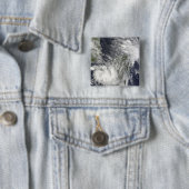 Tropische cycloonen Eric en Fanele Vierkante Button 5,1 Cm (In situ)