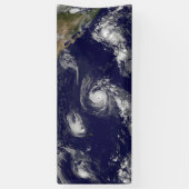 Tropische cyklonen spandoek (Verticaal)