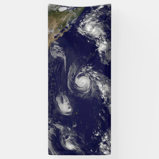 Tropische cyklonen spandoek (Verticaal)