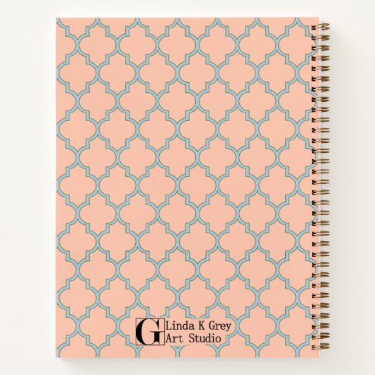 Tropische dagen notitieboek (Achterkant)