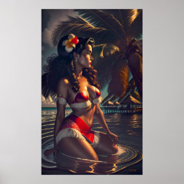 tropische dageraad poster