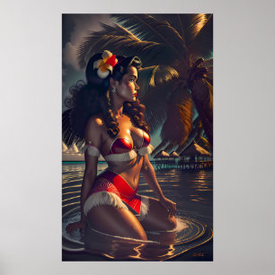 tropische dageraad poster