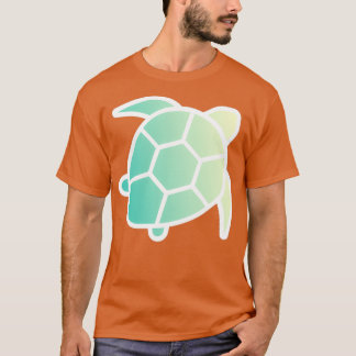 Tropische dagschildpad Zee T-shirt