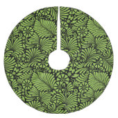 Tropische Damask Pattern Beach Vakantie Kerstboom Rok (Voorkant)