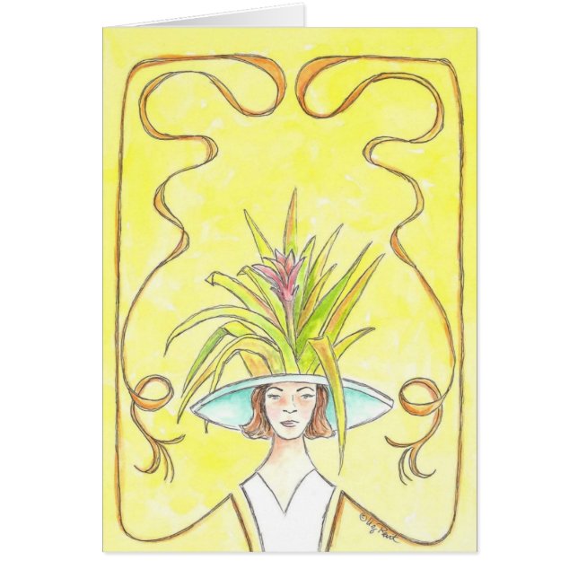 Tropische dame II (Voorkant)