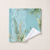 Tropische diamanten bad handdoek (Wasdoekje)