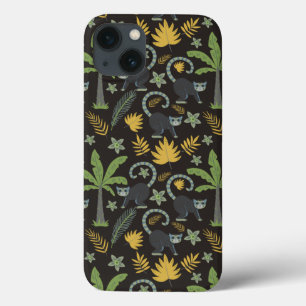 Tropische dieren naadloze patroonpalmboom Case-Mate iPhone case