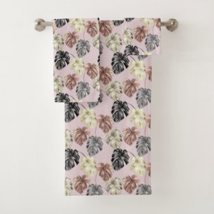 Tropische dierenprint & Groenserie ontwerp 35 Bad Handdoek