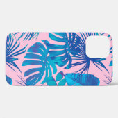 Tropische digitale papierstrepen sterren Case-Mate iPhone case (Achterkant (horizontaal))