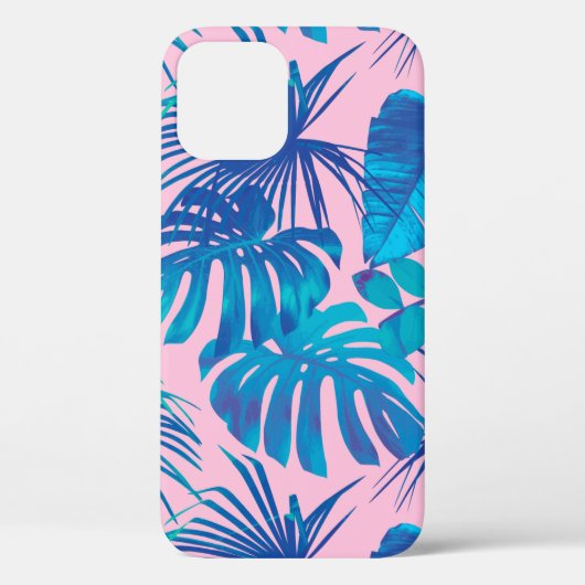 Tropische digitale papierstrepen sterren Case-Mate iPhone case (Achterkant)