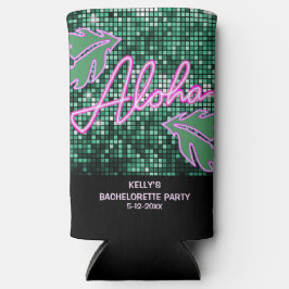 Tropische Disco Bachelorette Party Neon Seltzer Blikjeskoeler