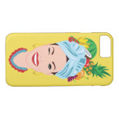 Tropische diva Case-Mate iPhone case (Achterkant (Horizontaal))