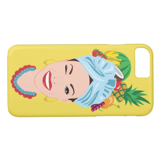 Tropische diva Case-Mate iPhone case (Achterkant (Horizontaal))