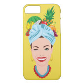 Tropische diva Case-Mate iPhone case (Achterkant)