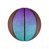 Tropische Dok Glitter Gradiënt afslaan Basketbal (Verticaal)