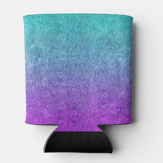 Tropische Dok Glitter Gradiënt afslaan Blikjeskoeler (Achterkant)