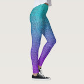 Tropische Dok Glitter Gradiënt afslaan Leggings (Rechts)