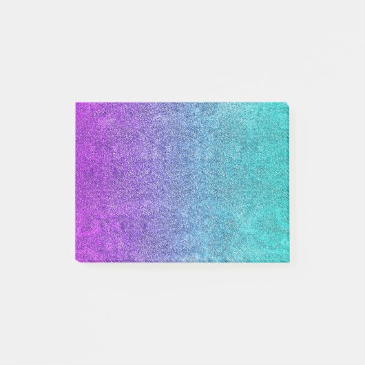 Tropische Dok Glitter Gradiënt afslaan Post-it® Notes (Voorkant)