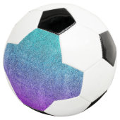 Tropische Dok Glitter Gradiënt afslaan Voetbal (Drie kwart)