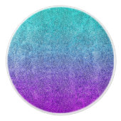 Tropische Dok Glitter Gradiënt Keramische Knop (Voorkant)