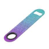 Tropische Dok Glitter Gradiënt Speed Flessenopener (Achterkant Gekanteld)