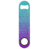 Tropische Dok Glitter Gradiënt Speed Flessenopener (Voorkant)